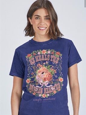 Simply Southern T-shirt “He Heals the Broken Hearted”